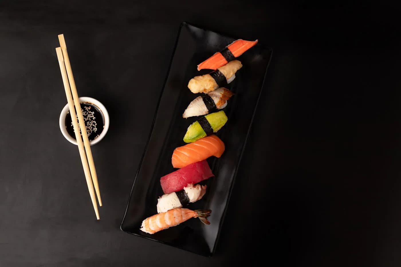 Plateau de sushis premium du restaurant Taiyaki Sushi à Molenbeek-Saint-Jean